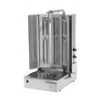 Elektro-Dönergrill, Motor unten, 2 Heizstufen, 8,1 kW, 568×707×1147 mm – Produktbild
