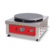 Crêpes-Maschine elektrisch, einzeln, Ø 40 cm, 2,2 kW, 450×520×240 mm, Edelstahl – Produktbild