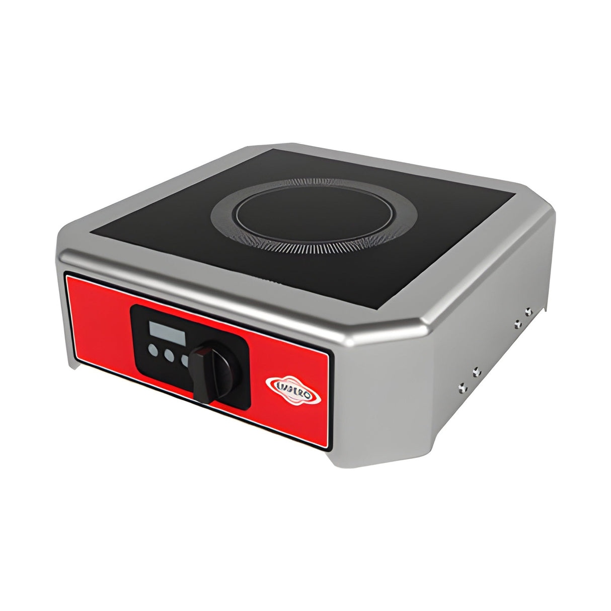 Induktionskochfeld, 1 Zone, 3,5 kW, Timer, Überhitzungsschutz, 400×420×120 mm, Edelstahl – Produktbild