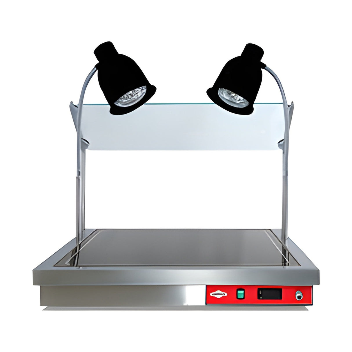 Warmhaltevitrine, 3x GN 1/1, 1,8 kW, Digitalsteuerung, Edelstahl, 1115×600×120 mm – Produktbild