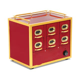 Wärmeschublade, 6 Schubladen, beheizt, 500×380×450 mm – Produktbild