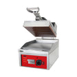 Kontaktgrill Toaster, teflonbeschichtete Oberplatte, 6 kW, getrennte Thermostate, max. 250/300 °C, Stahlplatten, 400×810×500 mm – Produktbild