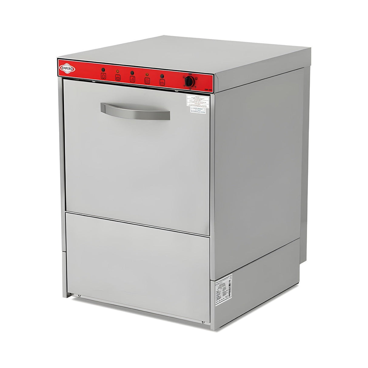 Gläserspülmaschine, 1000 Gläser/Stunde, 3 Programme, Korb 400×400 mm, 2,75 kW, 480×580×770 mm – Produktbild