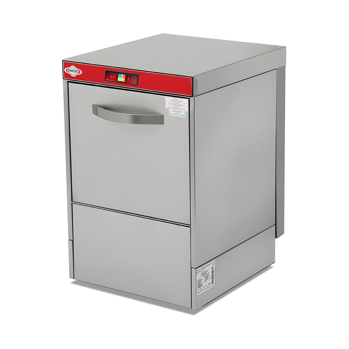 Gläserspülmaschine, Digitalsteuerung, 1000 Gläser/Stunde, 3 Programme, Korb 400×400 mm, 2,75 kW, 480×580×770 mm – Produktbild