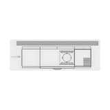 Conveyor Type Dishwasher with Drying Tunnel Pre-Washing Unit LEFT – 2200 / 3300 plate/hour
