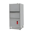 Topfspülmaschine, 30 Körbe/Stunde, 80 L Tank, 3 Programme, 27 kW, 764×960×1985 mm – Produktbild
