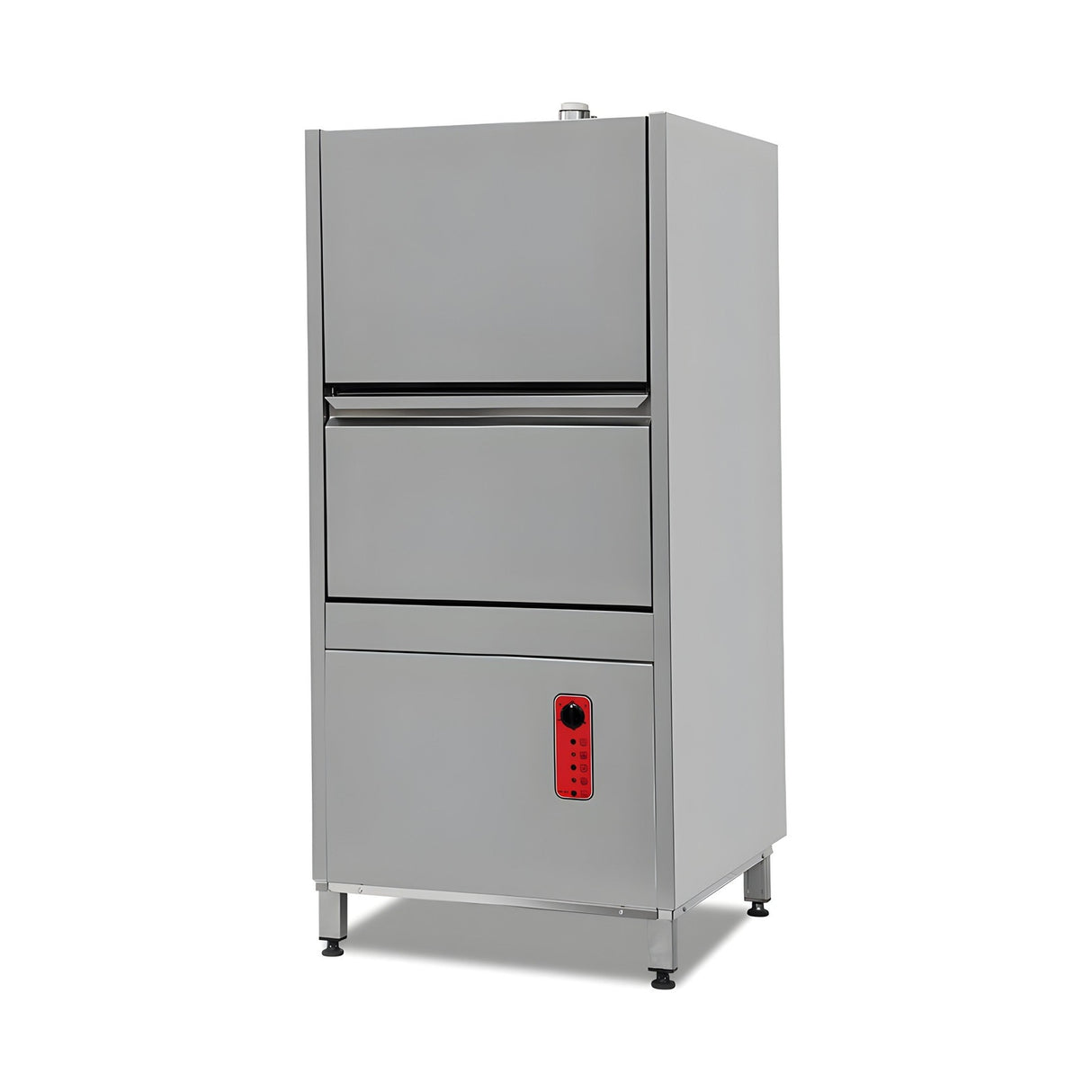 Topfspülmaschine, 30 Körbe/Stunde, 80 L Tank, 3 Programme, 27 kW, 764×960×1985 mm – Produktbild