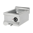 Elektro-Bain-Marie, 1,5 kW, 230V, 400×635×285 mm, Edelstahl, Snack-Line – Produktbild