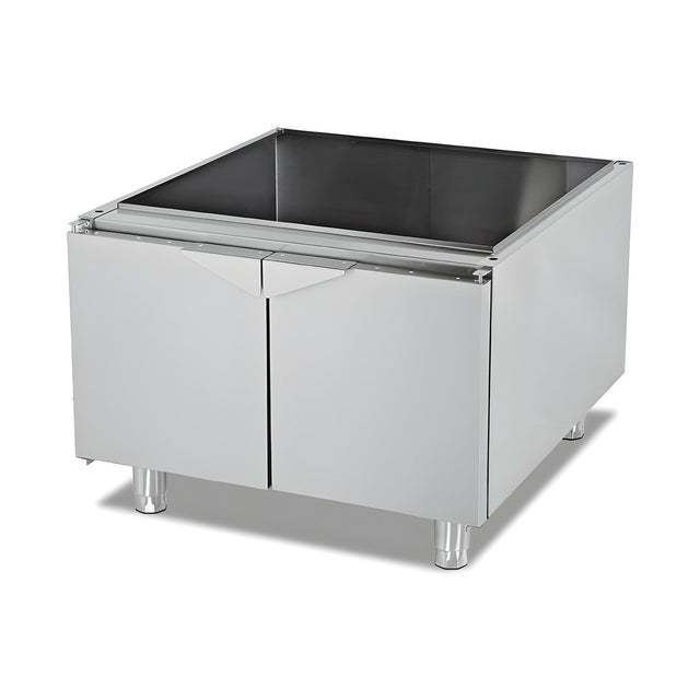 Unterschrank 2-türig, 800×570×565 mm, Edelstahl, Snack-Line – Produktbild