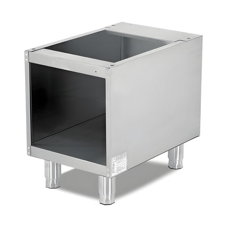 Unterschrank offen, ohne Tür, 400×570×565 mm, Edelstahl, Snack-Line – Produktbild