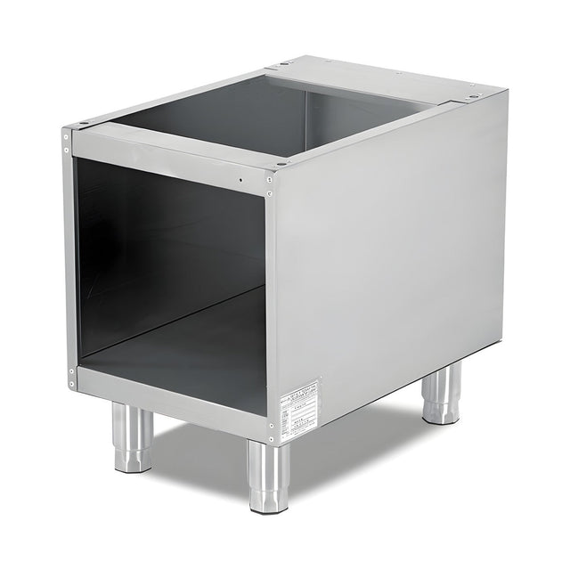 Unterschrank offen, ohne Tür, 400×570×565 mm, Edelstahl, Snack-Line – Produktbild