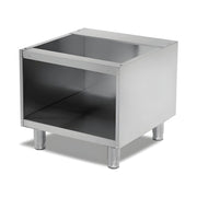 Unterschrank offen, ohne Tür, 800×570×565 mm, Edelstahl, Snack-Line – Produktbild