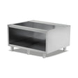 Unterschrank offen, ohne Tür, 900×570×565 mm, Edelstahl, Snack-Line – Produktbild