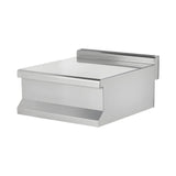 Arbeitsplatte, 1/1 Modul, 600×635×285 mm, Edelstahl, Snack-Line – Produktbild