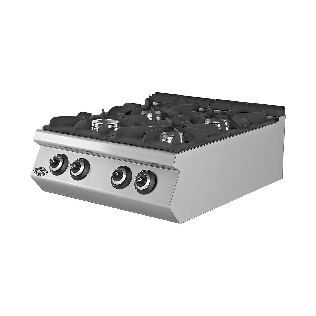 Gasherd 4 Brenner, 28,66 kW, Tischgerät, 800×730×300 mm, Serie 700 – Produktbild