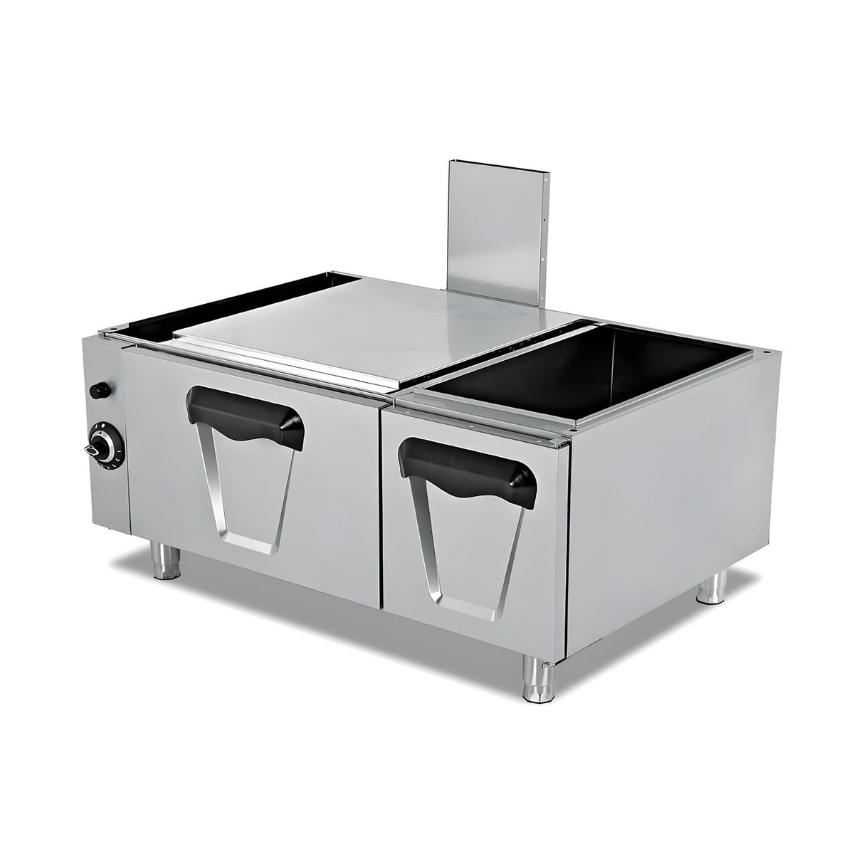 Gasbackofen unterbaufähig, 6,46 kW, 2x GN 2/1, 1200×620×550 mm, Serie 700 – Produktbild