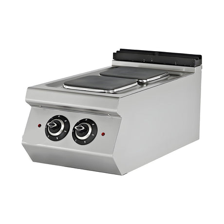 Elektroherd 2 Kochplatten, 4,5 kW, 230V, 400×730×300 mm, Serie 700 – Produktbild