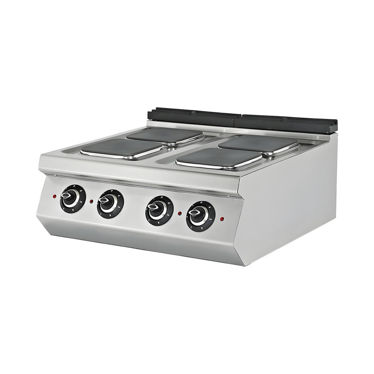 Elektroherd 4 Kochplatten, 9 kW, 400V, 800×730×300 mm, Serie 700 – Produktbild