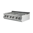 Elektroherd 6 Kochplatten, 13,5 kW, 400V, 1200×730×300 mm, Serie 700 – Produktbild
