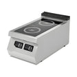 Induktionsherd 2 Kochzonen, 6 kW, 230V, 400×730×300 mm, Serie 700 – Produktbild