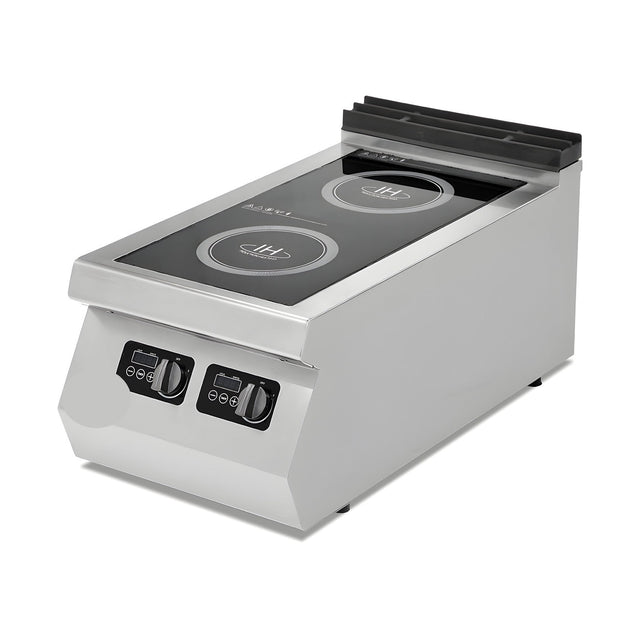 Induktionsherd 2 Kochzonen, 6 kW, 230V, 400×730×300 mm, Serie 700 – Produktbild