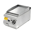 Gas-Grillplatte glatt, 8,67 kW, 2 Heizzonen, 400×730×300 mm, Serie 700 – Produktbild