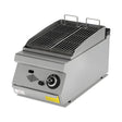 Gas-Dampfgrill, 5,8 kW, 2 Heizzonen, Gusseisenplatte, 400×730×300 mm, Serie 700 – Produktbild