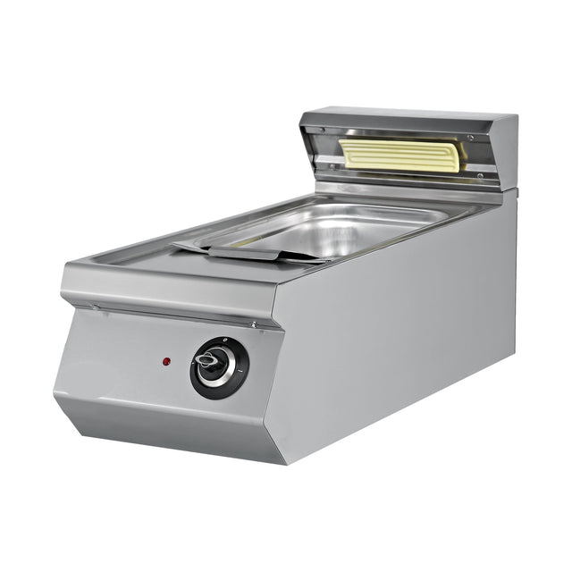 Chips- und Pommeswärmer mit Ölablauf, GN 1/1, 0,65 kW, 230V, 400×730×300 mm, Serie 700 – Produktbild