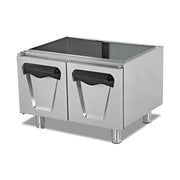 Unterbauschrank 2 Türen, Edelstahl, 800×620×550 mm, Serie 700 – Produktbild