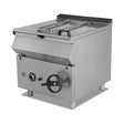 Gas-Kippbratpfanne, 50 Liter, 11,2 kW, manuelles Hebesystem, 800×730×850 mm, Serie 700 – Produktbild