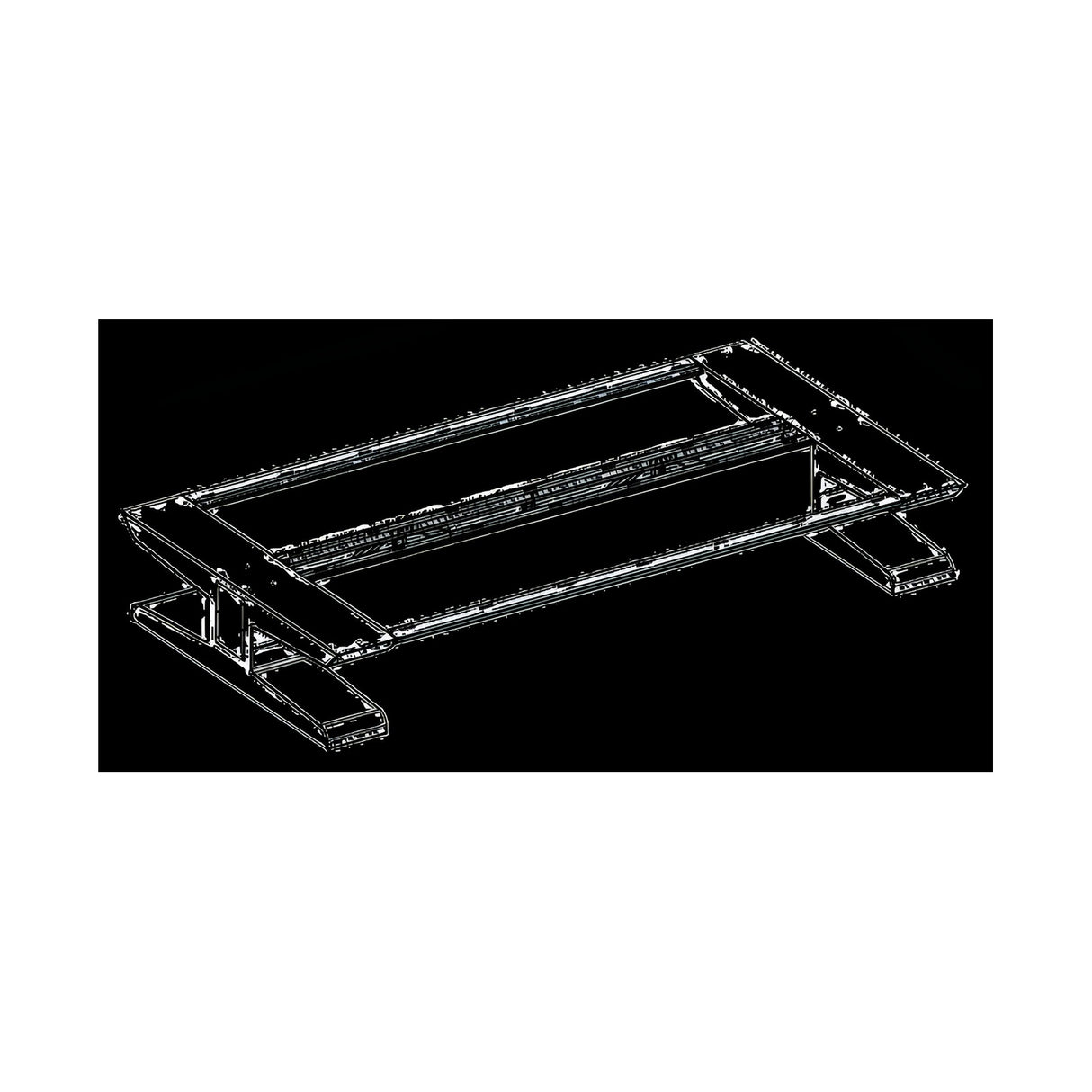 Ligne de travail suspendue – 3200×1370×550 mm