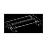 Ligne de travail suspendue – 3200×1370×550 mm