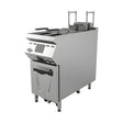 Elektro-Fritteuse, 25 Liter, 21 kW, Ölfiltersystem, Digitaldisplay, Edelstahl, 400×900×850 mm, Serie 900 – Produktbild