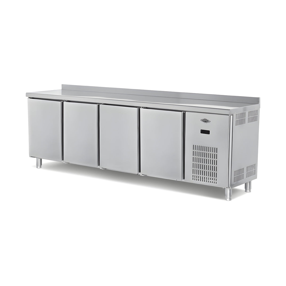 Kühltisch, 4 Türen, 550 L, 2550×600×850 mm – Produktbild