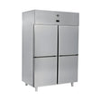 Tiefkühlschrank, 4 Türen, 1400 L, 1400×800×2050 mm – Produktbild