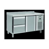 Kühltisch, 2 Schubladen, 1 Tür, 300 L, 1500×700×850 mm – Produktbild