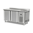 Kühltisch mit Spüle, 2 Türen, 300 L, 1500×700×850 mm – Produktbild