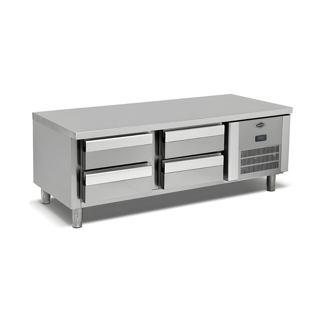 Unterbau-Tiefkühltisch, 6 Schubladen, 6x1/1 200 GN, 2000×700×600 mm – Produktbild