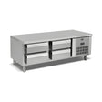 Unterbau-Tiefkühltisch, 8 Schubladen, 8x2/3 200 GN, 2400×600×600 mm – Produktbild