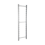 Aluminiumregal, feststehend, Höhe 1800 mm, abnehmbare Polypropylenböden, 250 kg pro Ebene – Produktbild