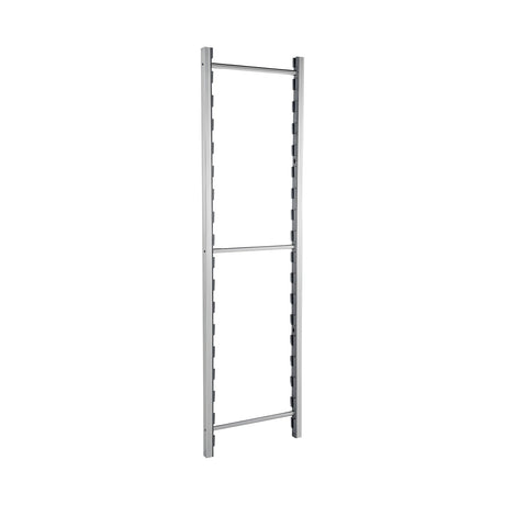 Regalboden glatt, Polypropylen, abnehmbar, 1800 mm, Aluminiumfüße, 250 kg – Produktbild