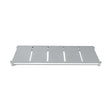 Regalboden glatt, Polypropylen, abnehmbar, 970×600 mm, Aluminiumfüße, 250 kg – Produktbild