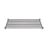 Regalboden grillagé, Drahtboden, 460×910 mm, Tragkraft 250 kg, Edelstahl – Produktbild