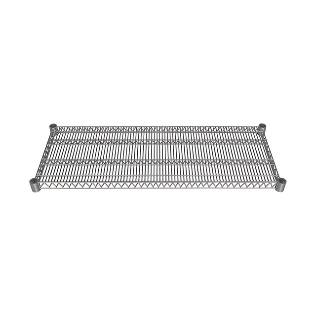 Regalboden grillagé, Drahtboden, 530×1370 mm, Tragkraft 250 kg, Edelstahl – Produktbild