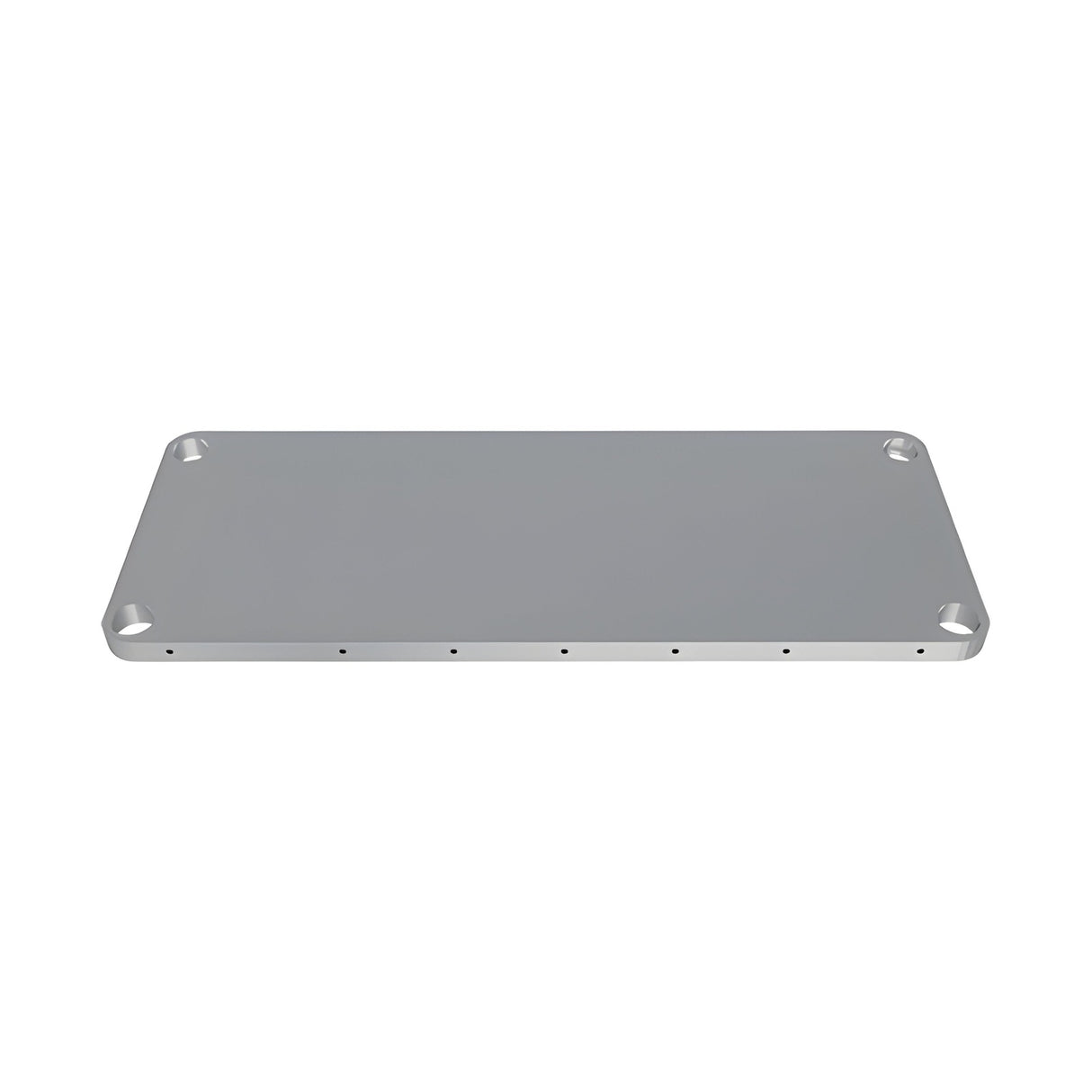 Regalboden glatt, 360 × 760 mm, Edelstahl 304, 250 kg Tragkraft je Boden – Produktbild