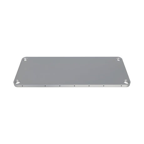 Regalboden glatt, 530×910 mm, Tragkraft 250 kg, Edelstahl – Produktbild