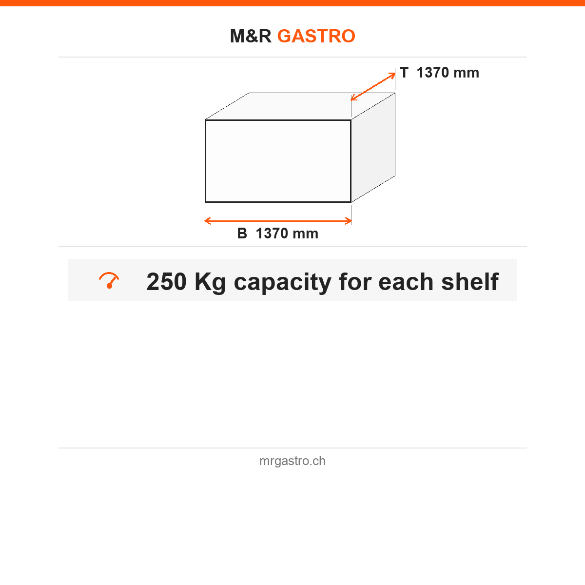 Lochboden perforiert, 360 × 1370 mm, Edelstahl 201, 250 kg Tragkraft je Boden – Technische Daten