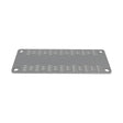 Lochboden perforiert, 530 × 1830 mm, Edelstahl 304, 250 kg Tragkraft je Boden – Produktbild