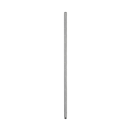 Edelstahlregal, Regalböden, Breite 1800 mm, mit Füßen, Edelstahl 304 – Produktbild