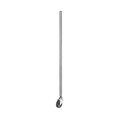 Edelstahlregal, Regalböden, Breite 1800 mm, mit Füßen, Edelstahl – Produktbild